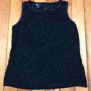 Black Lace Top